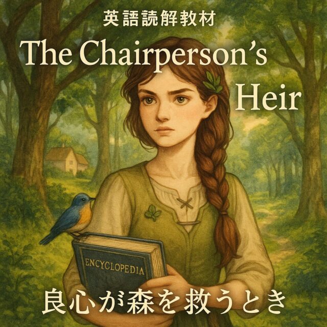 英語読解教材：The Chairperson’s Heir 〜良心が森を救うとき〜